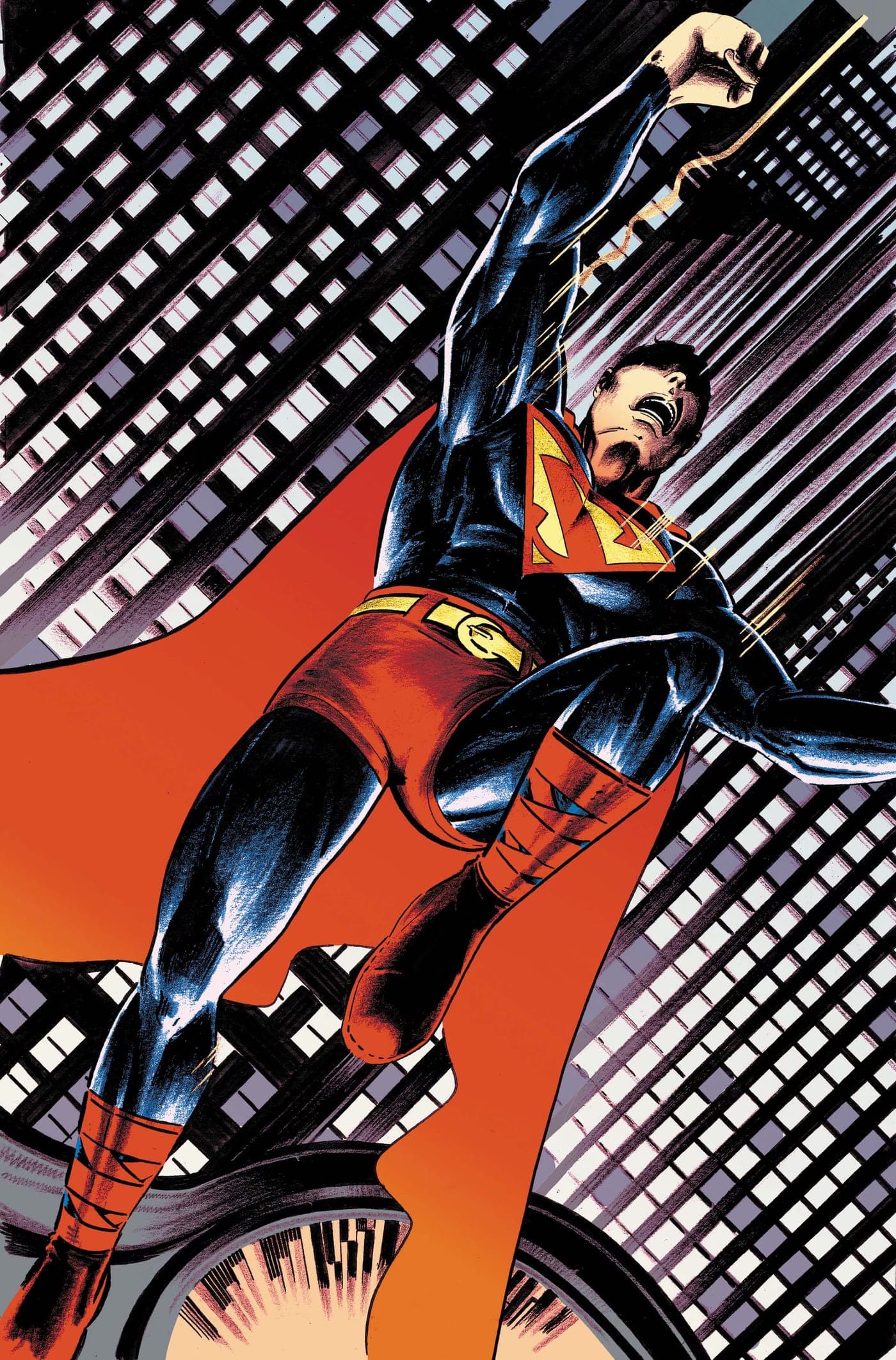 Cover artwork for Superman: The Stranger, the upcoming DC Black Label series by Wes Craig.